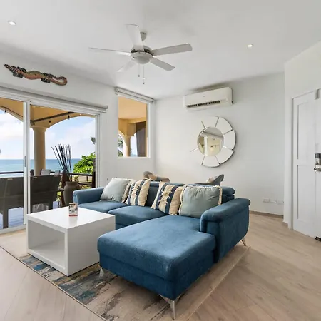 3-Bedroom, 2-Bath Beachfront Condo With Pool